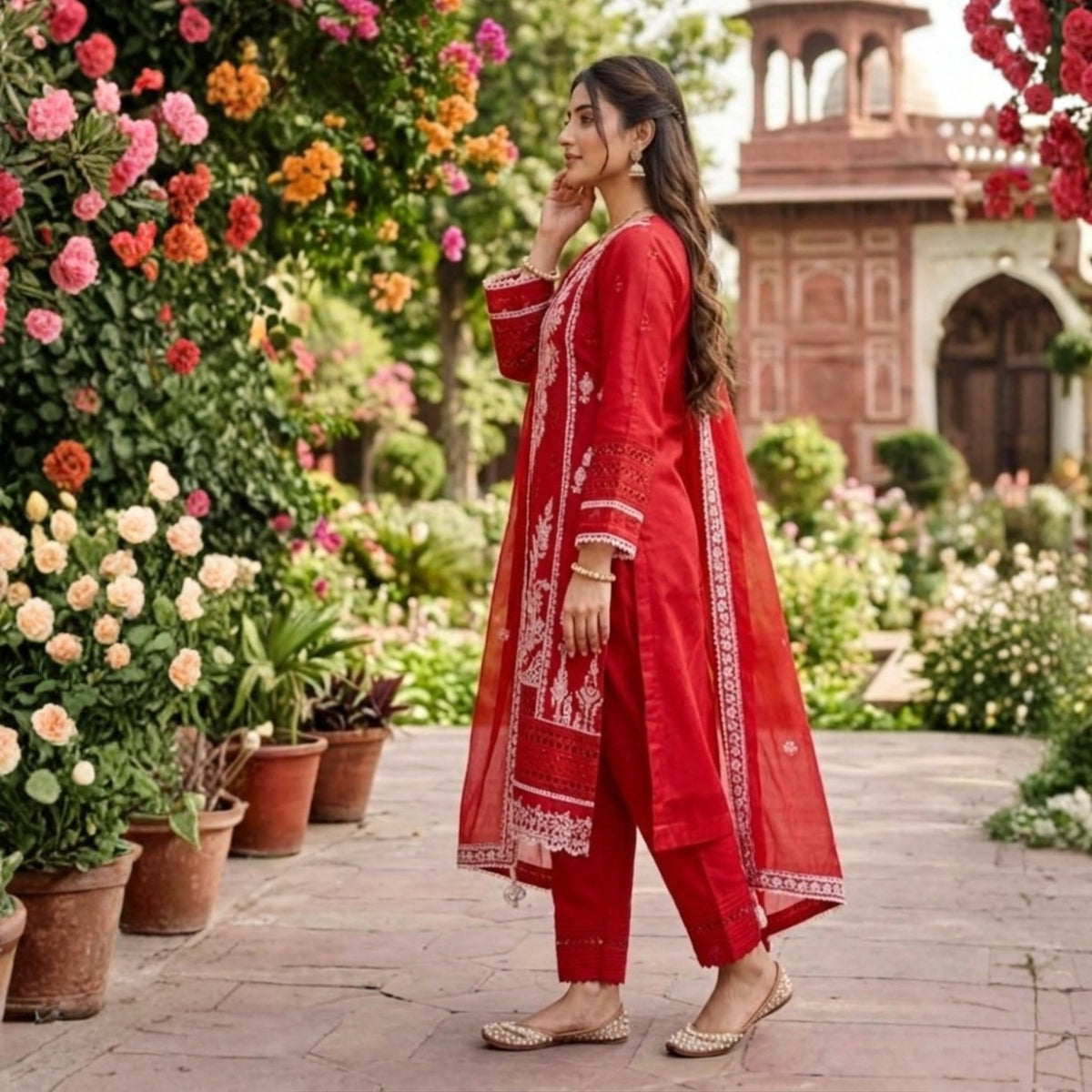 Women’s Kurta Set with Dupatta (KD-5)